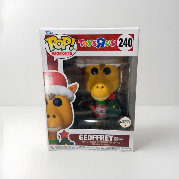 Lot of 2 Funko Pop Vinyl Toys R US Geoffrey Christmas Tree Macy's Exclusive 240 - Picture 2 of 7